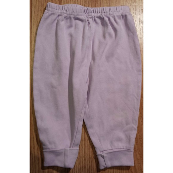 Girl's Size 6-9 M Months 2 Piece White Heart Baby Gap Cardigan & Carter's Pants - Picture 6 of 6